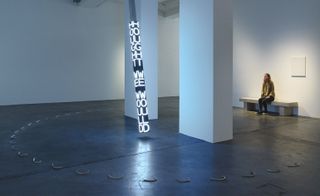 Installation view of ‘Jenny Holzer’ at Hauser & Wirth Zurich, 2017. © Jenny Holzer, member Artists Rights Society (ARS), NY. Courtesy of the artist and Hauser & Wirth