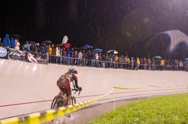 Turn one is always a favorite spot for the spectators.