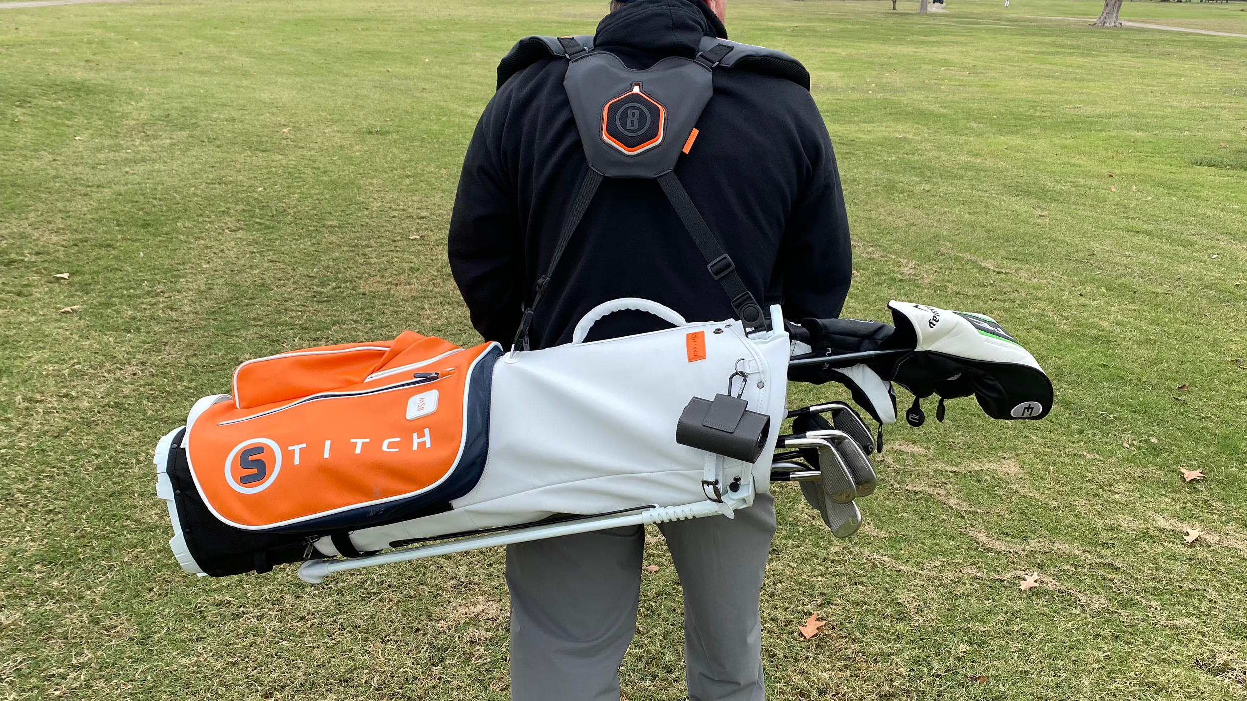 Stitch Golf Link Strap testing