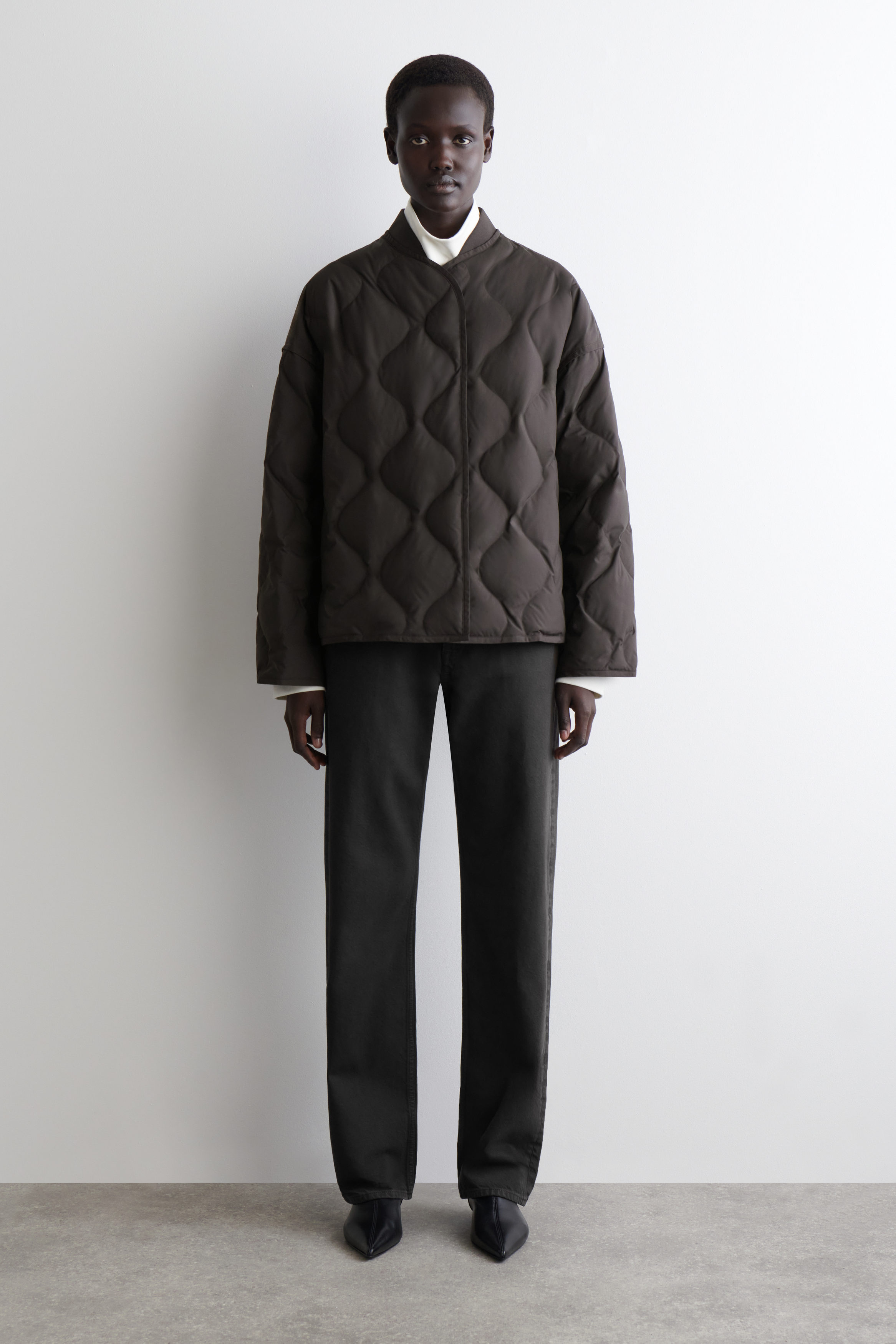 Oversized Quilted Jacket