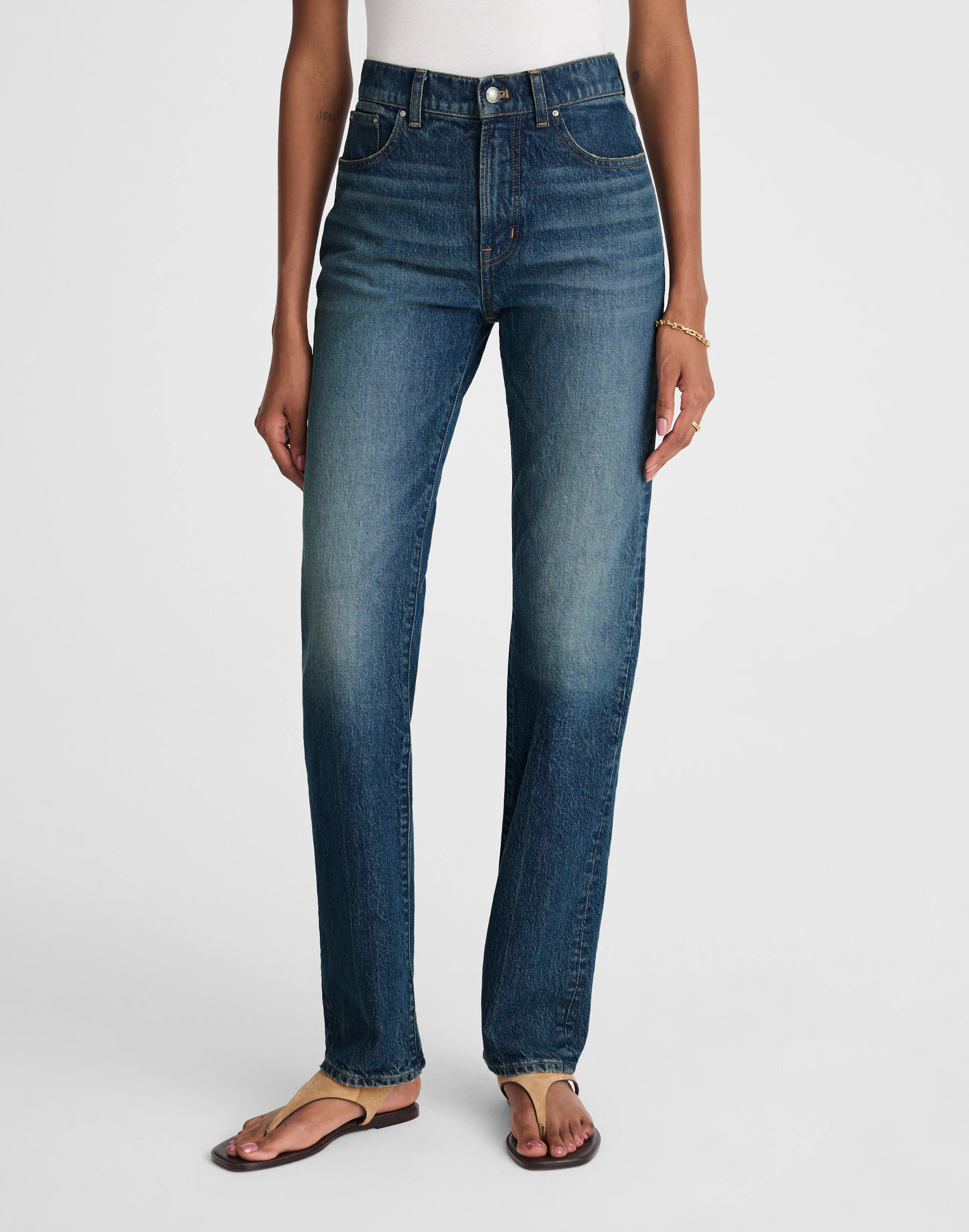 The Longline Straight Jean