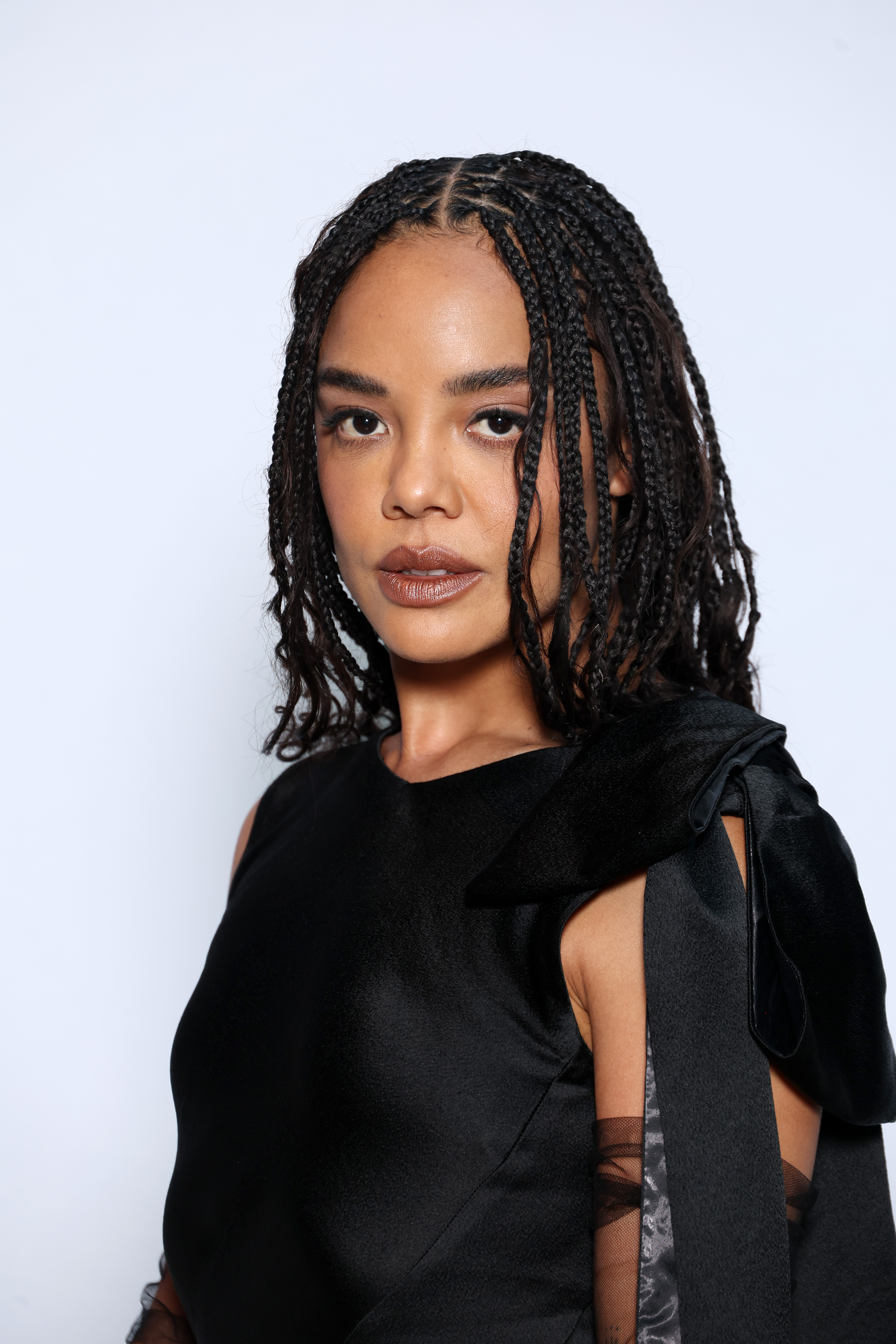 Tessa Thompson attends the Maison Margiela Haute Couture Fall/Winter 2025/2026 show as part of Paris Fashion Week on July 09, 2025 in Paris, France.