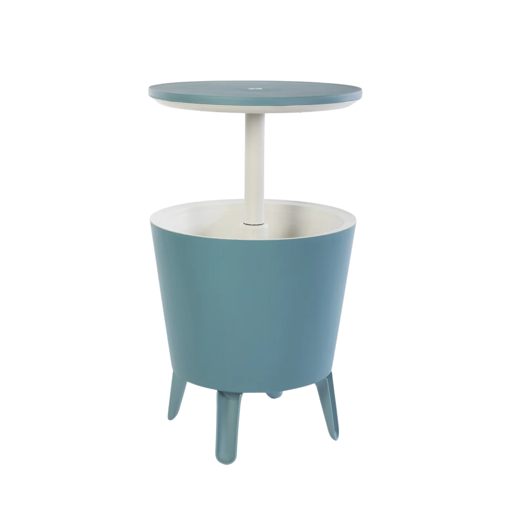 a cooler side table combo