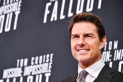 Tom Cruise at the Mission: Impossible premiere