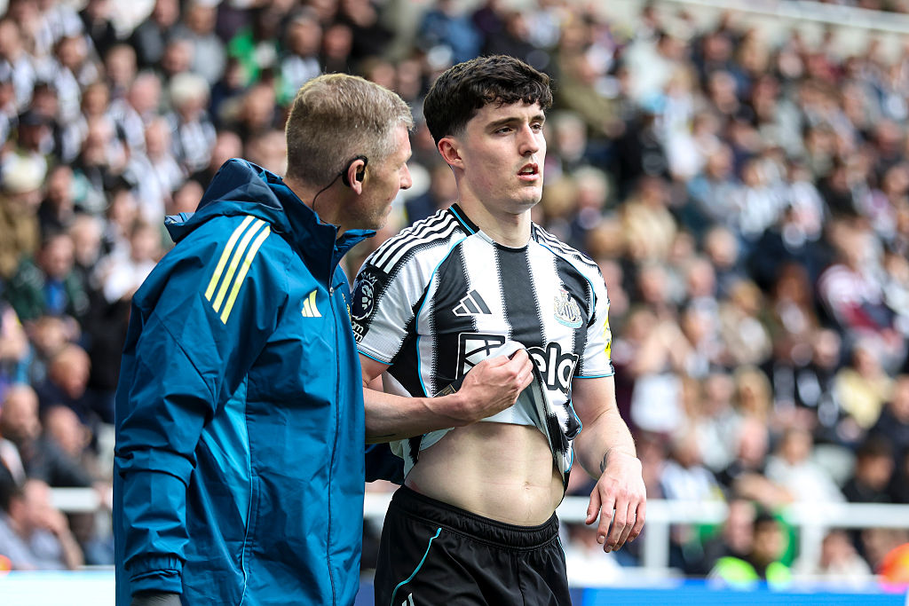 Tino Livramento is expected to have a minimal part to play at best in the rest of Newcastle's season