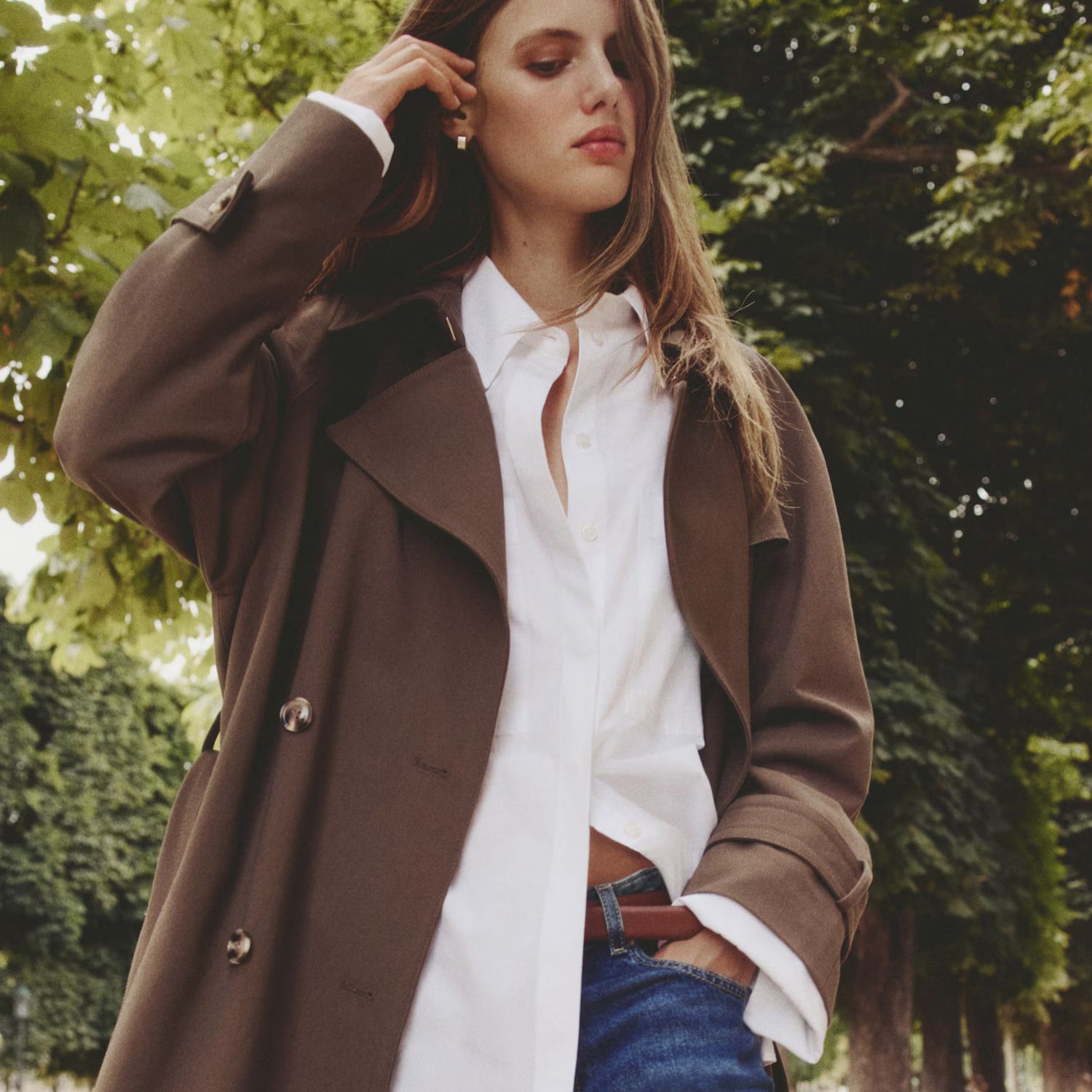 h&m trench coat