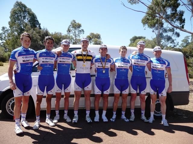 Brett Gillespie is the WA state road champion