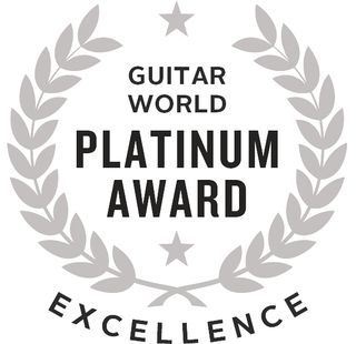 Guitar World platinum award