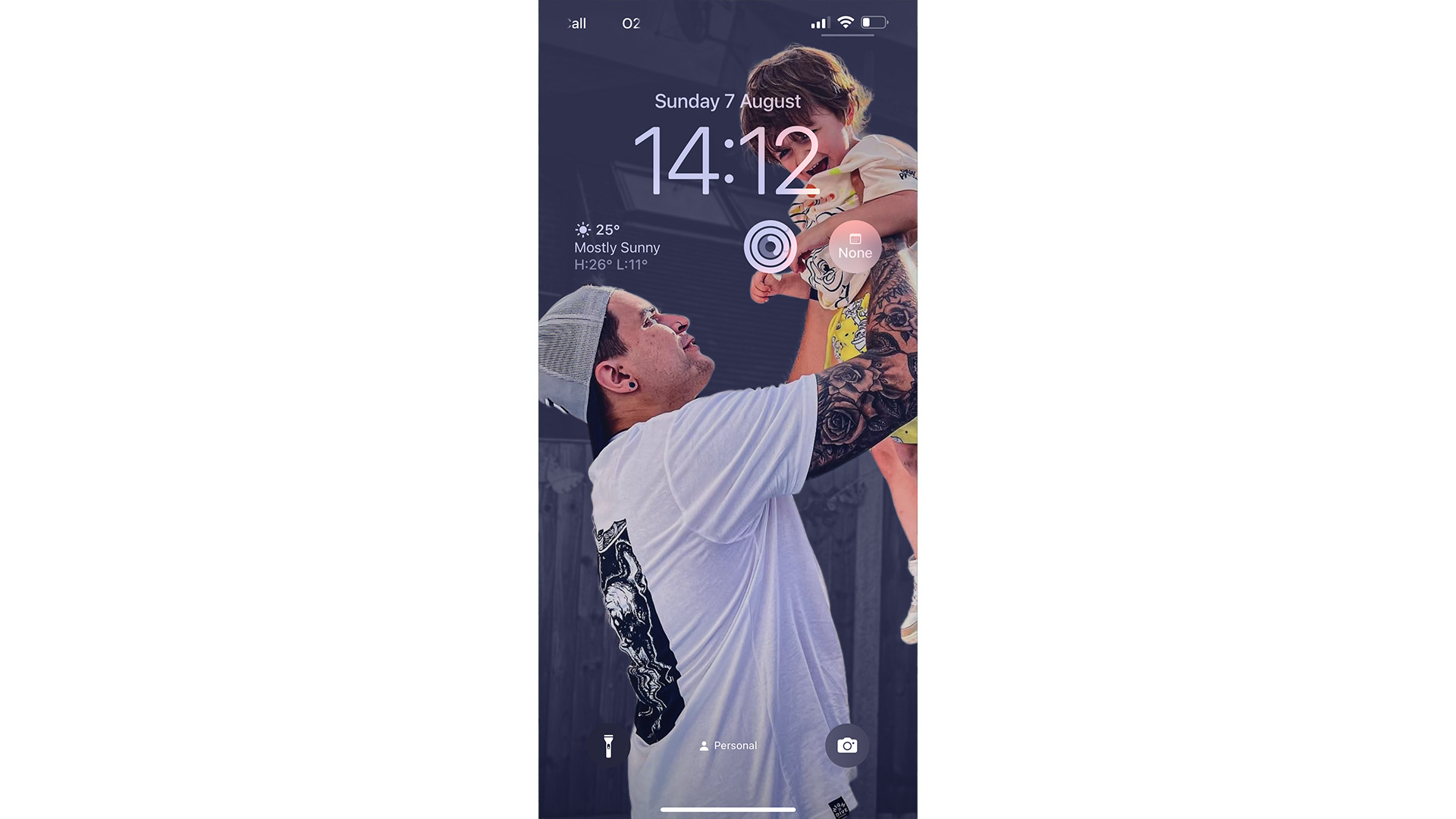 iOS 16 Foto-Sperrbildschirm