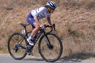 Israeli road race champion Omer Shapira (Canyon-SRAM) at the 2020 Giro Rosa