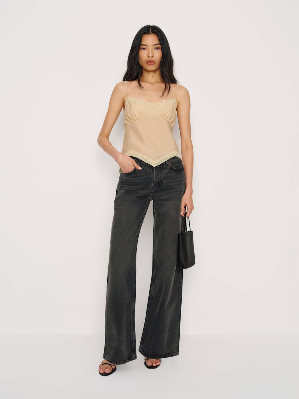 Cary Low Rise Slouchy Wide Leg Jeans
