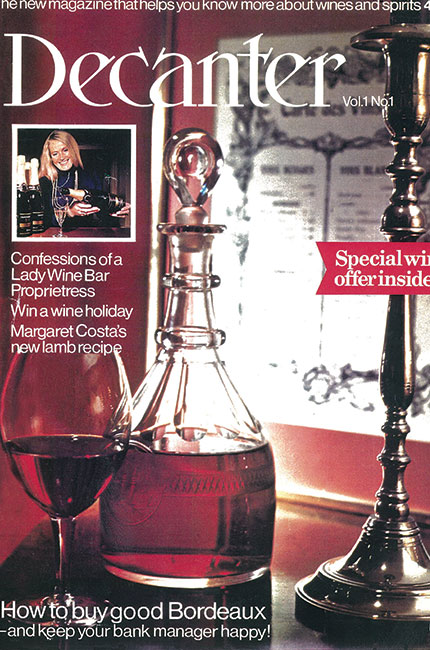 Decanter timeline