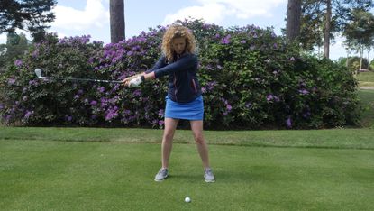 Casting sees a throwing action from the top of the golf swing, losing vital power