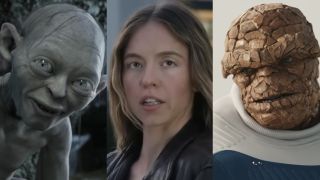 Gollum in The two Towers, Sydney Sweeney in The Housemaid, The Thing in Avengers: Doomsday trailer. 