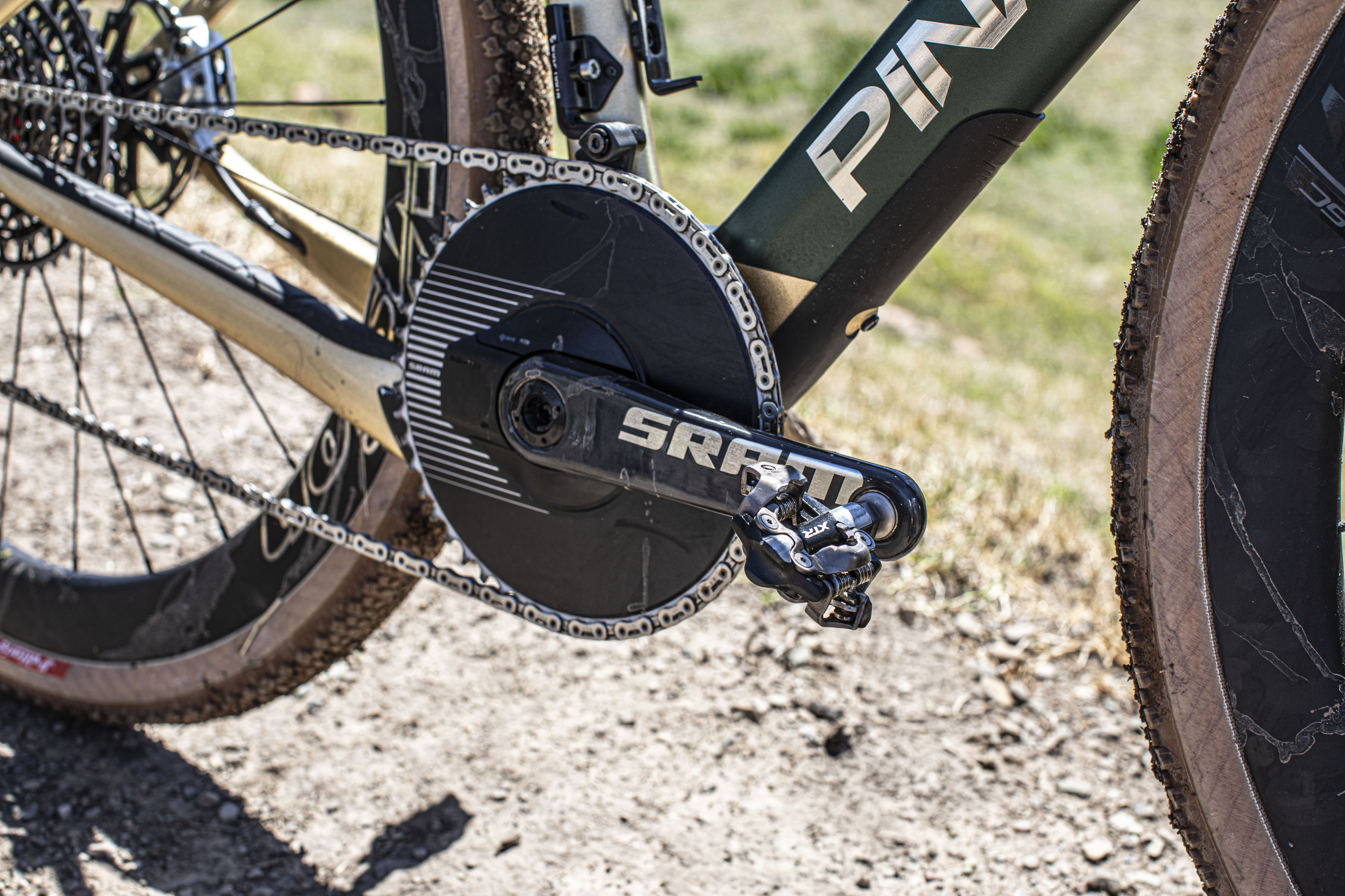 Tom Pidcock&#039;s Pinarello Dogma GR at Gravel Burn