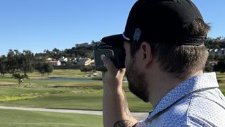 Using Bushnell's new rangefinder on the course