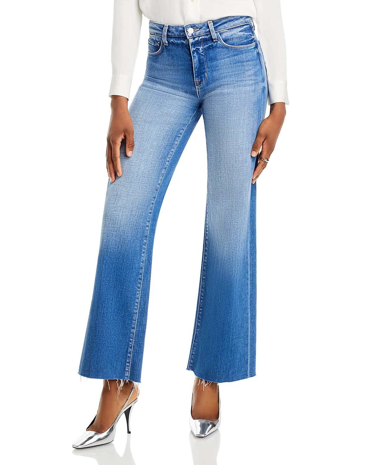 Scottie High Rise Wide Leg Jeans