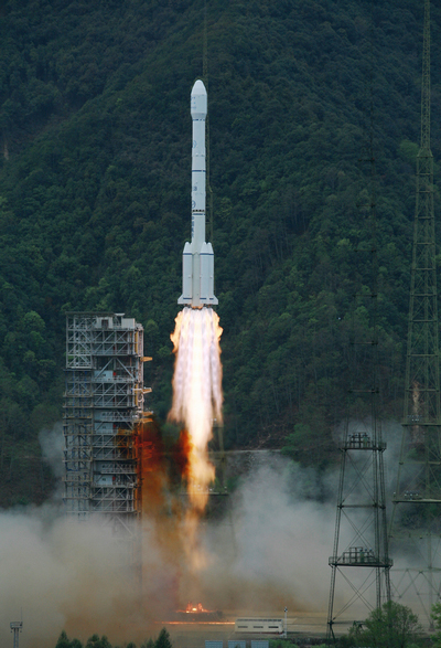 China&#039; Long March 3B Rocket Launches