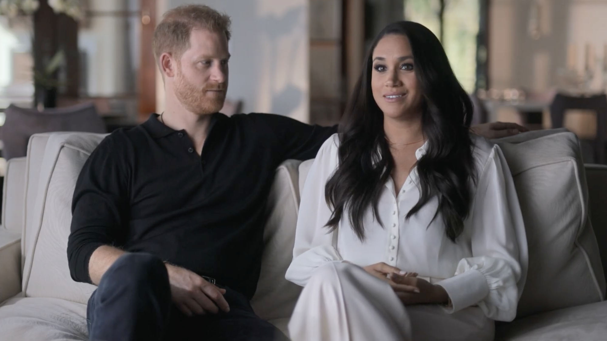 Prince Harry and Meghan Markle are interviewed in Harry &amp; Meghan.