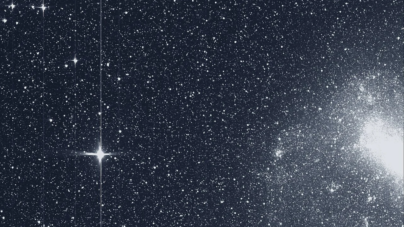 A wide-field image of thousands of stars captured by TESS