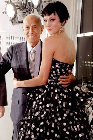 Oscar de la Renta And Karlie Kloss At New York Fashion Week AW14