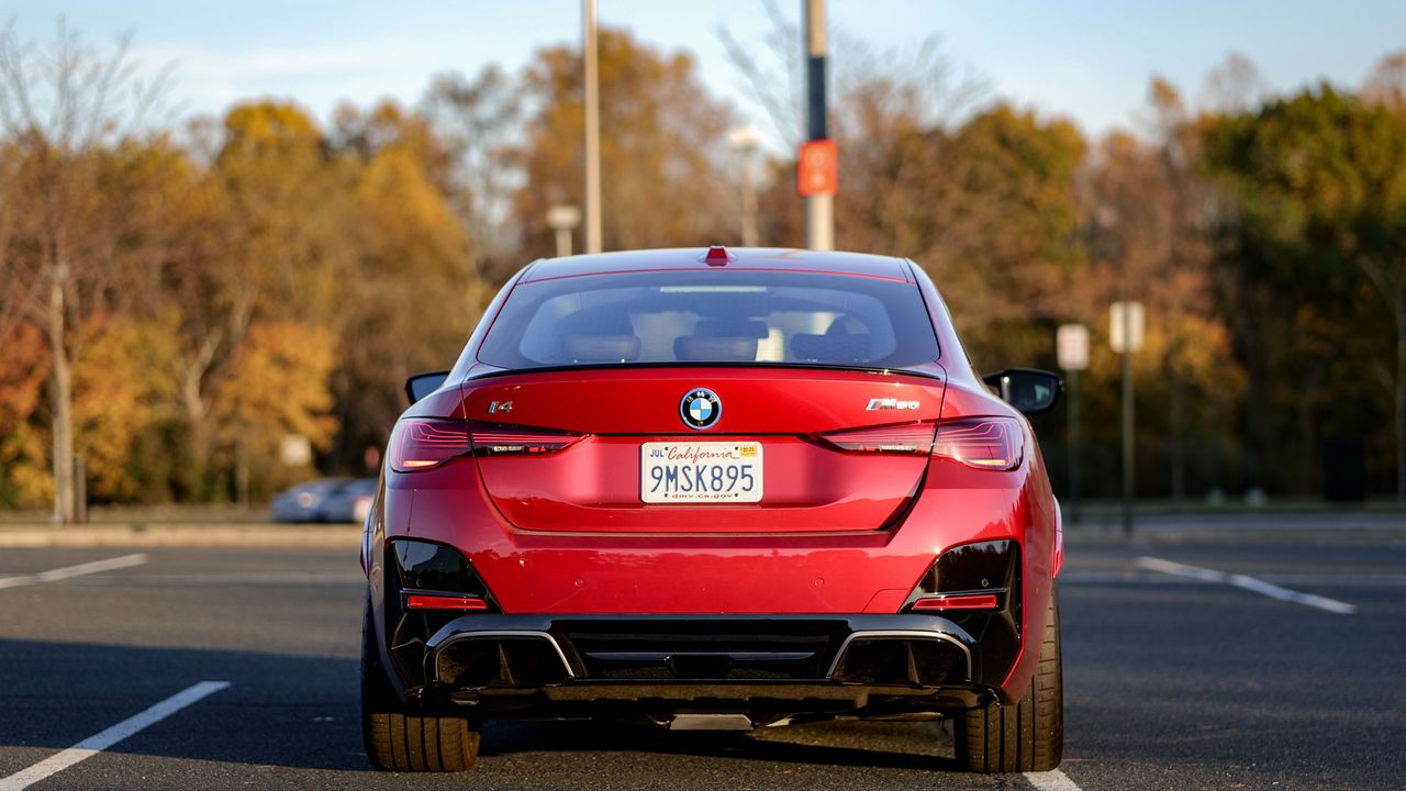 2025 BMW i4 M50 Gran Coupe test drive.