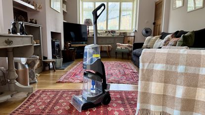 VAX ONEPWR Compact Cordless Carpet Cleaner on carpet