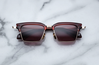 Jacques Marie Mage Alin sunglasses in burgundy