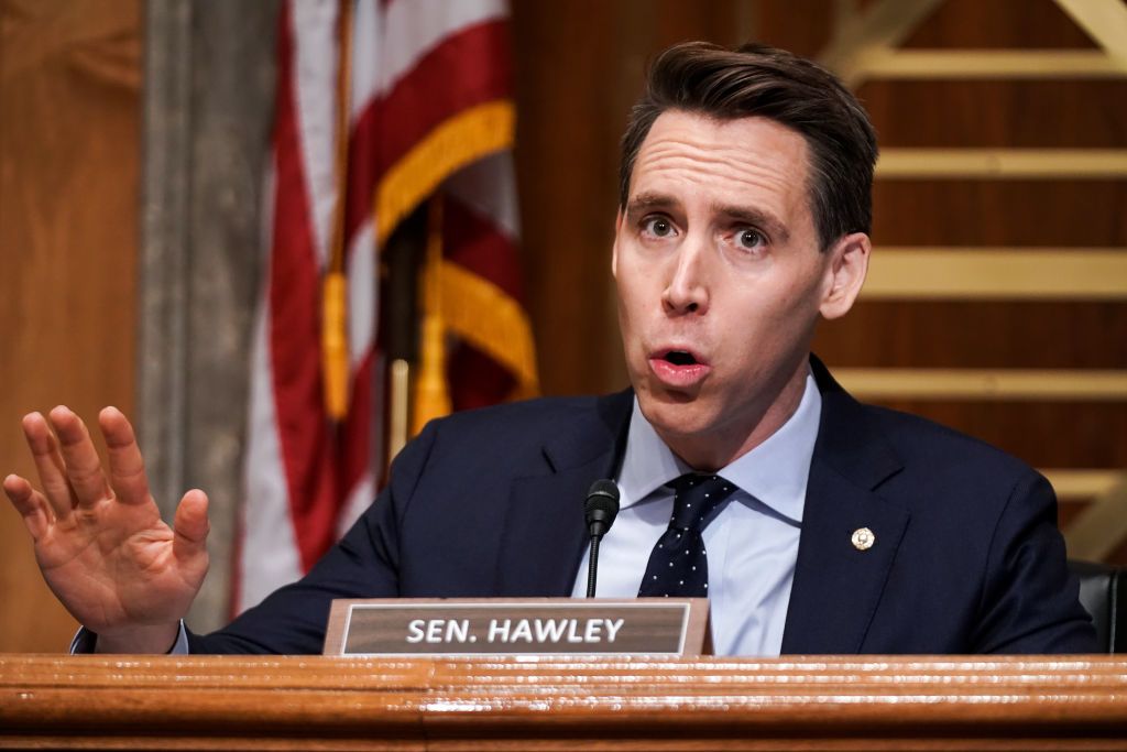 Sen. Josh Hawley.