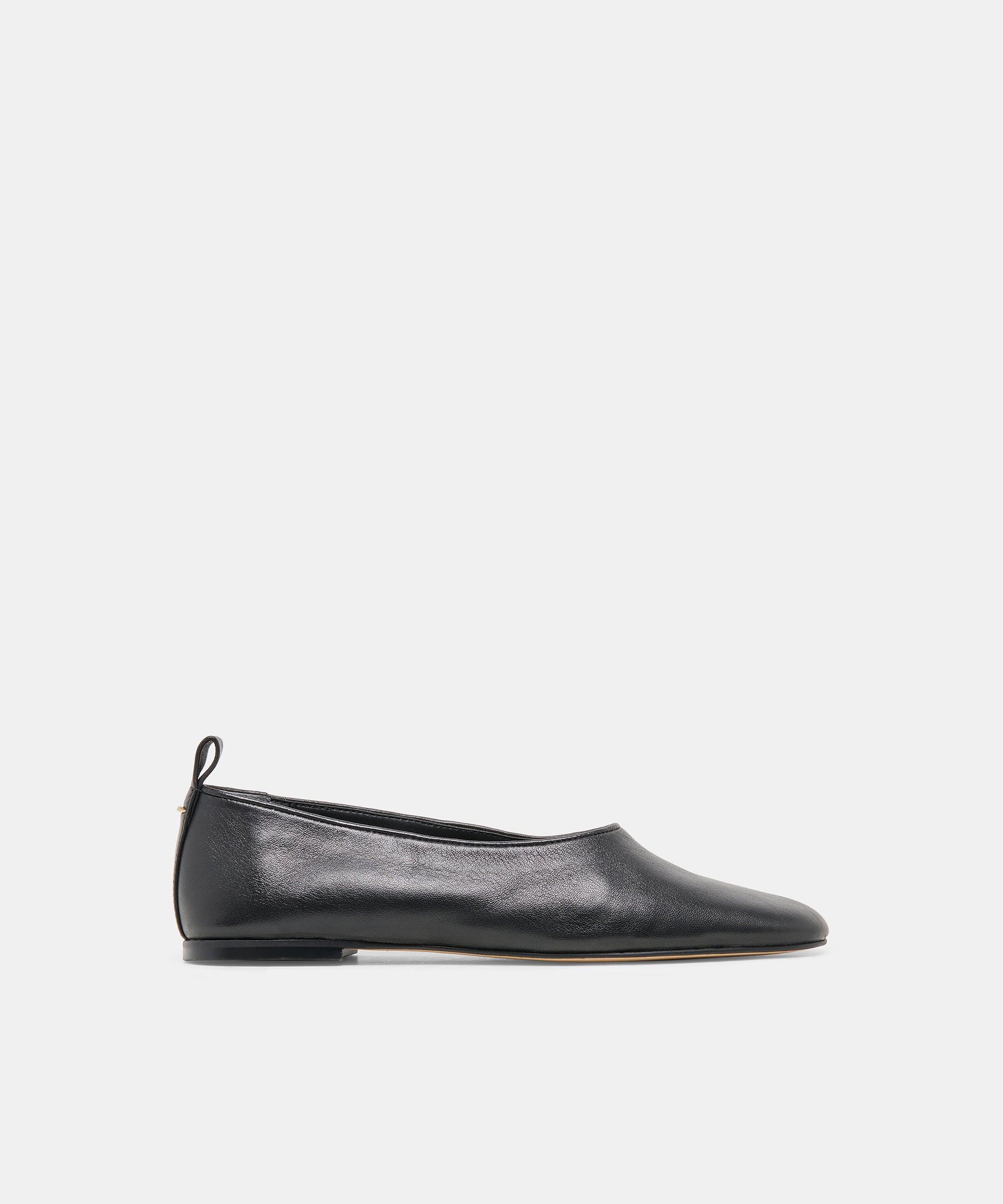 Kory Ballet Flats Black Leather