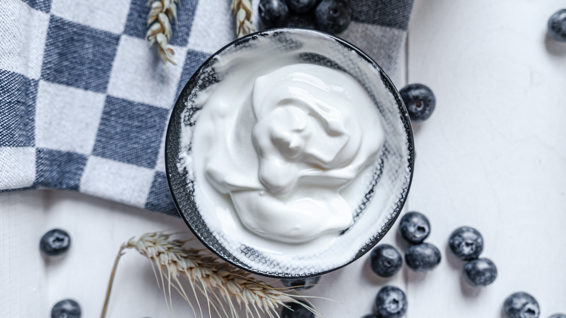 Bowl of Greek yoghurt