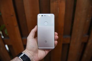 Google Pixel Very Silver