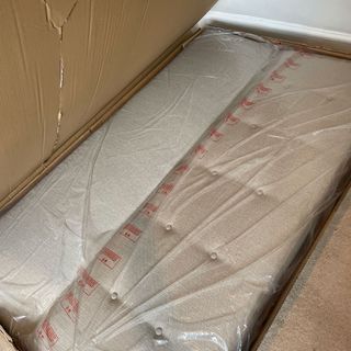 DUSK Hudson sofa bed in plastic wrap in box