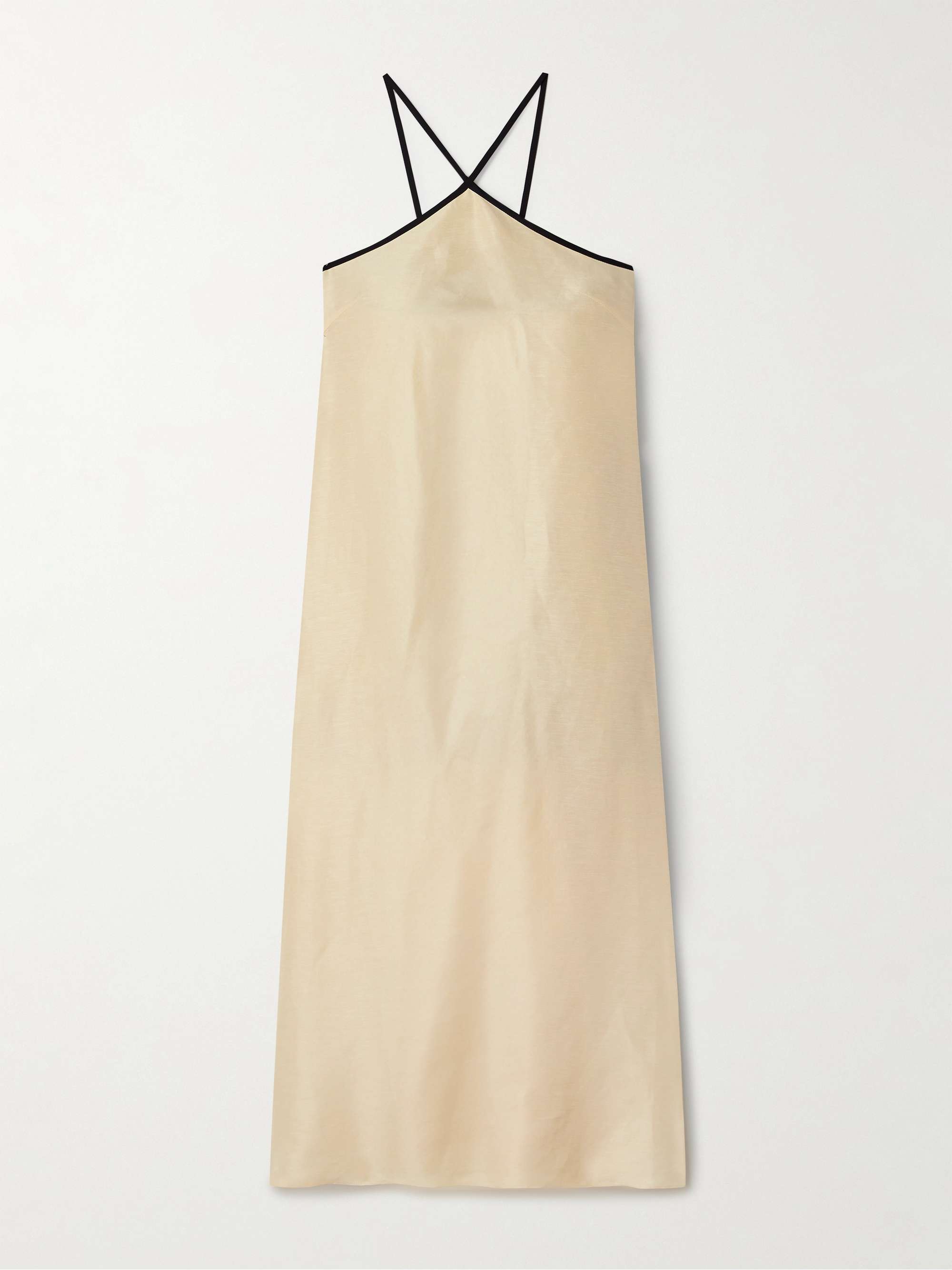 Helena Linen-Blend Midi Dress