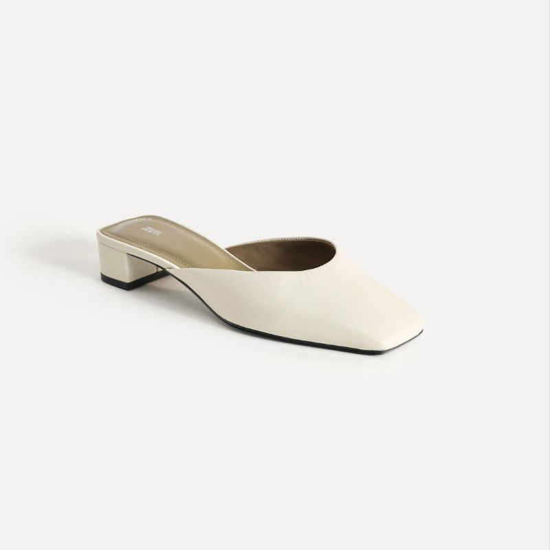Image of white mules