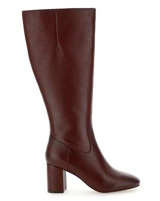 Leather High Leg Boots Extra Wide EEE Fit – were £75, now £41.25