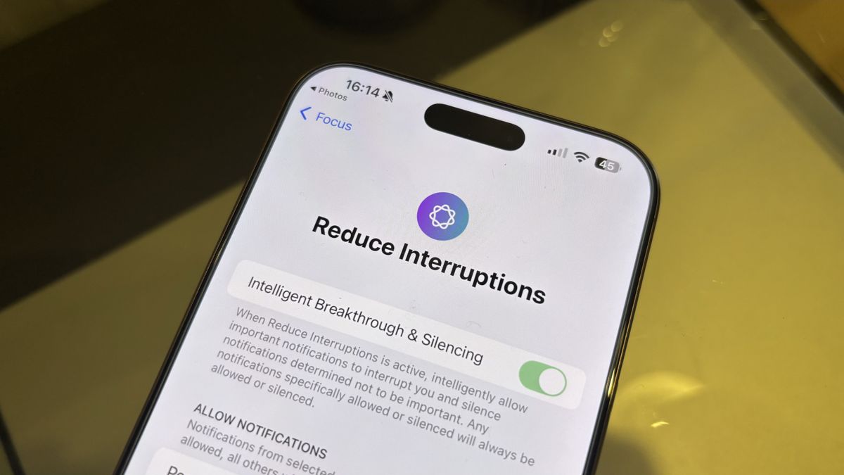 How to use Apple Intelligence’s most underrated feature: Reduce Interruptions Focus Mode