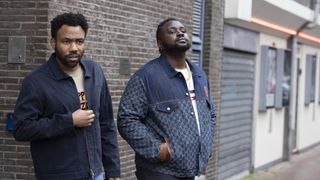 (L-R): Donald Glover as Earn Marks, Brian Tyree Henry as Alfred "Paper Boy" Miles in Atlanta