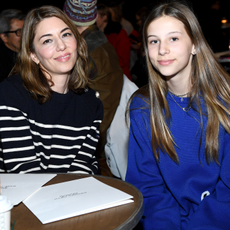 Sofia Coppola and Romy Mars attend the Marc Jacobs Fall 2020 runway show during New York Fashion Week on February 12, 2020 in New York City