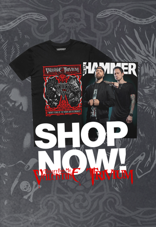 Trivium x Bullet For My Valentine Metal Hammer t-shirt portrait promo image