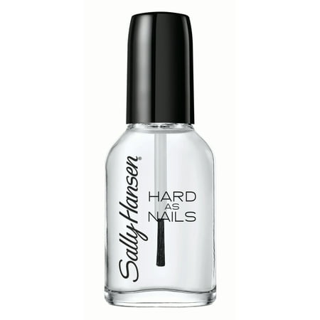 Sally Hansen Hard as Nails Nail Polish, Crystal Clear, 0.45 Oz, No Chipping or Splitting