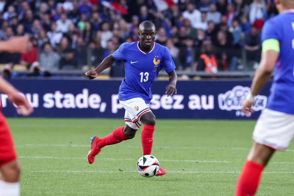 N&#039;Golo Kante in action for France