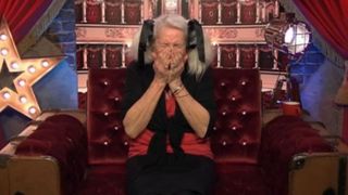 Angie Bowie in the Celebrity Big Brother house (REX Features)