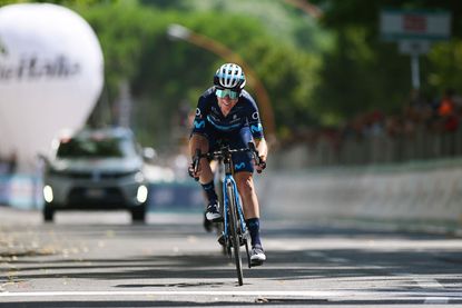 Annemiek van Vleuten (Movistar) wins stage four of the 2022 Giro Donne in Cesena 