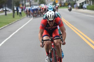 Tyler Farrar (USA) committed to his final lap attack