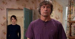 James Barton awakes groggy and worried he won’t make the funeral. Emma Barton promises she’ll wake him but later he overhears Emma tell Pete Barton he’s fast asleep and can’t make it leaving James feeling uneasy in Emmerdale
