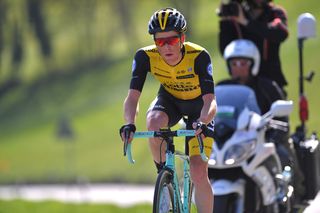 Steven Kruijswijk of The Netherlands and Team LottoNL-Jumbo