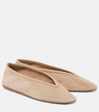 Luna Suede Ballet Flats