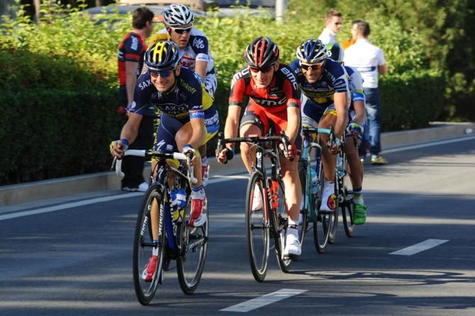 The breakaway on the final Beijing stage