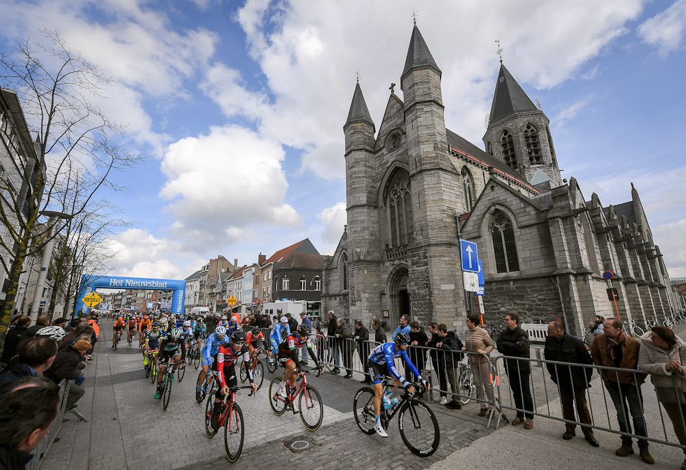 Scenery along the route of 2018 Nokere Koerse
